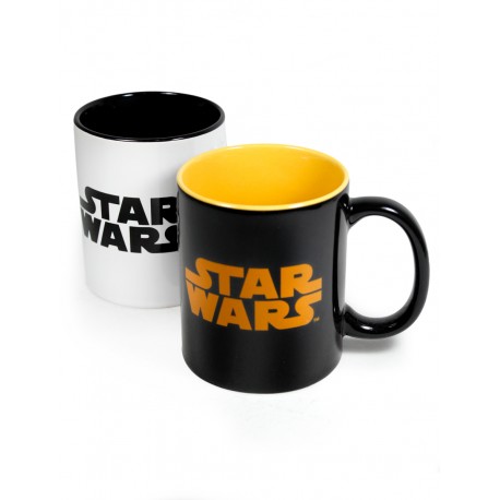 Dúo de Tazas Star Wars logos