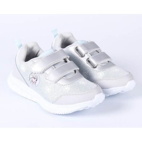 Tênis esportivos com velcro Elsa Frozen II