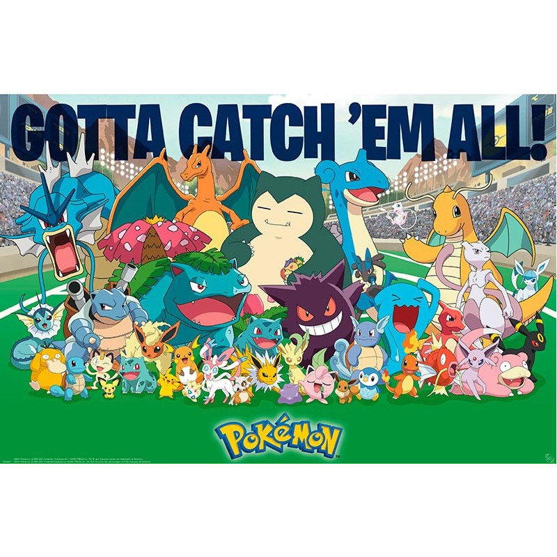 Poster Pokemon Johto por 8,90€ –