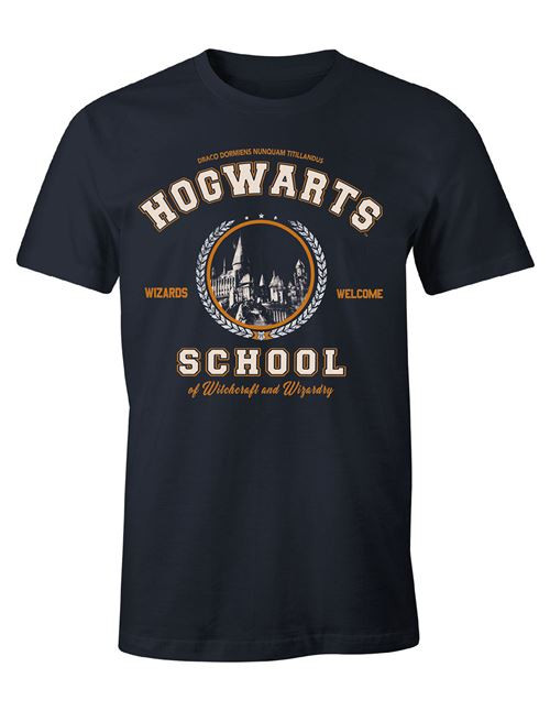 Camiseta Branca Harry Potter Feitiços de Hogwarts em Promoção na Americanas