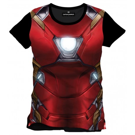 Camiseta Iron Man armour