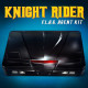 KNIGHT RIDER FLAG AGENT KIT DR COLLECTOR KIT COCHE FANTASTICO