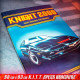 KNIGHT RIDER FLAG AGENT KIT DR COLLECTOR KIT COCHE FANTASTICO