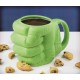 Tasse en céramique de Poing de Hulk 400 ml