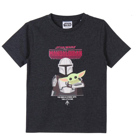 CAMISETA CORTA SINGLE JERSEY PUNTO THE MANDALORIAN