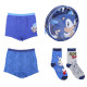 Ensemble boxer et chaussettes Sonic