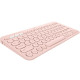 TECLADO LOGITECH K380 MULTI-DEVICE BLUETOOTH ROSA