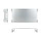 SOPORTE ELEVADOR MONITOR TOOQ TQMR0004 PLATA