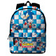 Sega-Sonic Blue Lay Mochila HS FAN 2.0, Azul