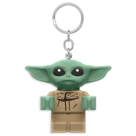 LEGO Star Wars The Mandalorian Llavero con Iluminación Baby Yoda 6 cm