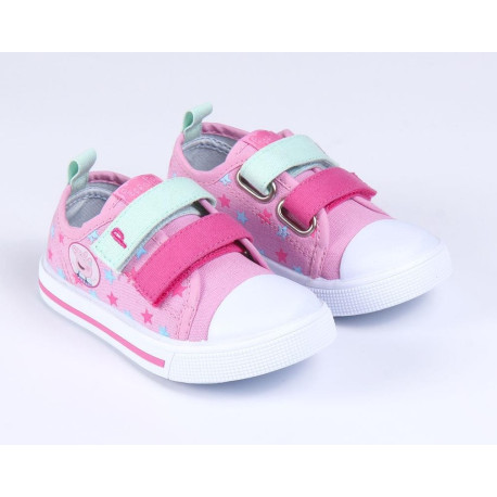 ZAPATILLA LONETA SUELA PVC VELCRO PEPPA PIG