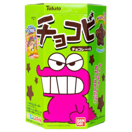 Shin Chan Chocobi Chocolat à grignoter avec autocollant