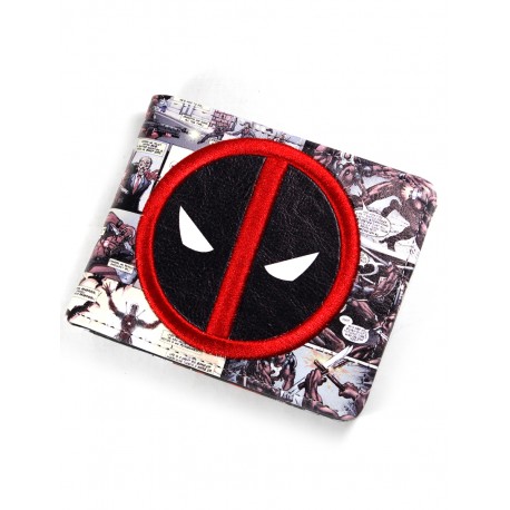Portefeuille Deadpool brodé
