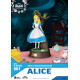 Alicia en el País de las Maravillas Estatua PVC Mini Diorama Stage Alice 10 cm