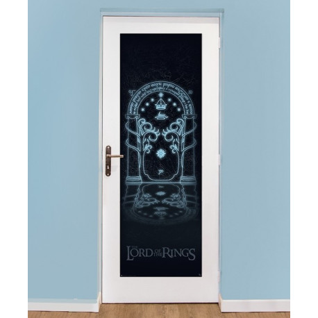 Poster para puerta Doors of Durin El Señor de los Anillos 53x158cm