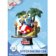 Lilo & Stitch Diorama PVC D-Stage Stitch Racing Car 15 cm