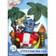 Lilo & Stitch Diorama PVC D-Stage Stitch Racing Car 15 cm