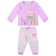 PIJAMA LARGO VELOUR COTTON PEPPA PIG