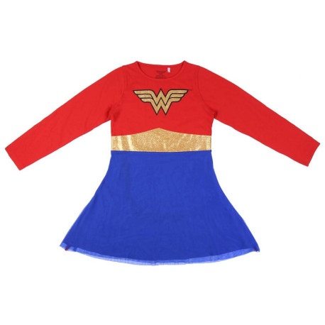 VESTIDO SINGLE JERSEY TUTU WONDER WOMAN