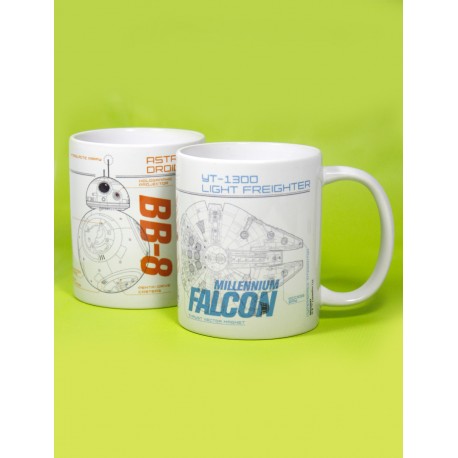 Duo Cups Star Wars planes 1