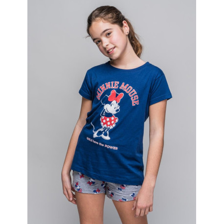 PIJAMA CORTO SINGLE JERSEY MINNIE