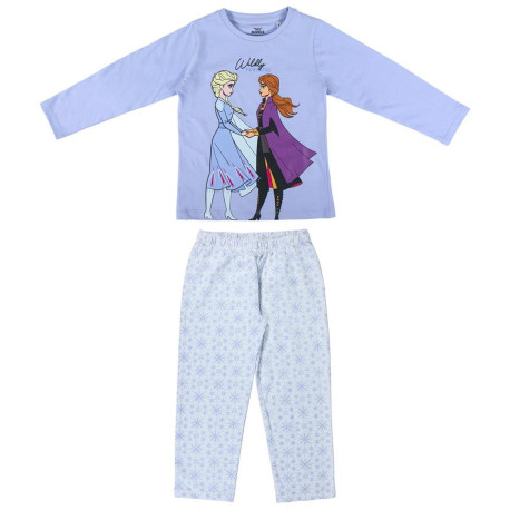 PIJAMA LARGO SINGLE JERSEY FROZEN 2