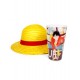 Pack One Piece Luffy taza y sombrero