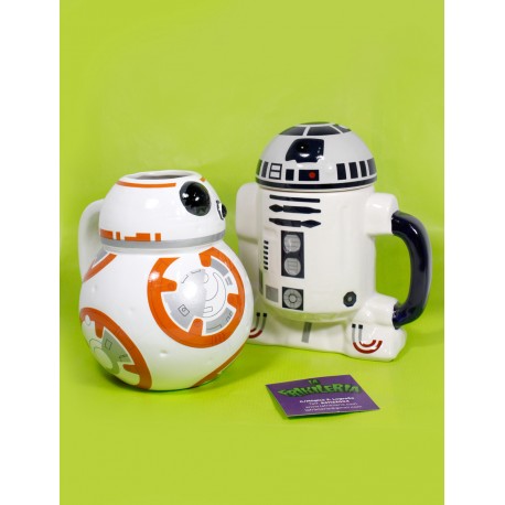 Pack Tazze di Droidi di Star Wars in 3D