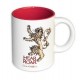 Taza desyuno Lannister blanco y rojo