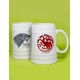 Pack Game of Thrones Mugs white