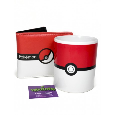 Pack Pokemon cup and portfolio