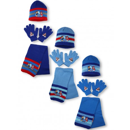 Patrol Canine set scarf hat and gloves