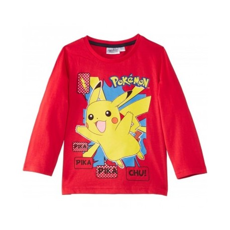 Pokemon t-Shirt enfant rouge