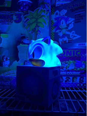 Sonic the Hedgehog Lámpara Mood Light Sonic Head 12 cm