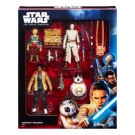 Pack de 4 Figuras Star Wars EpisodioVII