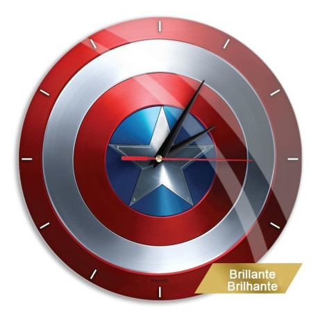 Horloge murale Captain America