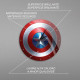 Reloj de Pared Brillo Capitán América