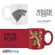 Set de deux tasses à espresso Game of Thrones