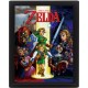 Poster Incorniciato con movimento Zelda