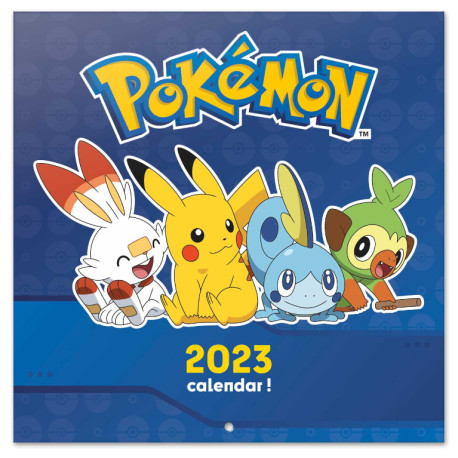 CALENDARIO 2023 30X30 POKEMON