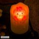 ILLUMINATED CALCIFER & CANDLE ESTATUA PVC  EL CASTILLO AMBULANTE STUDIO GHIBLI