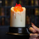 ILLUMINATED CALCIFER & CANDLE ESTATUA PVC  EL CASTILLO AMBULANTE STUDIO GHIBLI