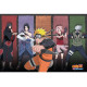 Poster des personnages de Naruto Shippuden