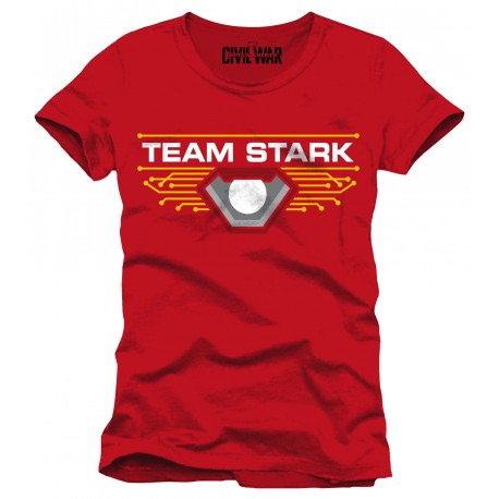 T-Shirt De L'Équipe De Stark Guerre Civile