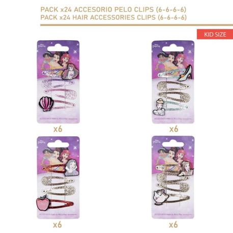 Clips de pelo infantiles de cine y TV