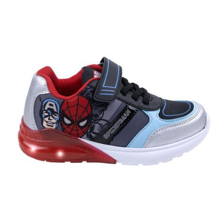 DEPORTIVA SUELA TPR CON LUCES AVENGERS SPIDERMAN