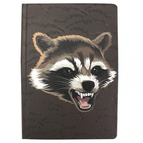 CUADERNO A5 MARVEL GOTG ROCKET