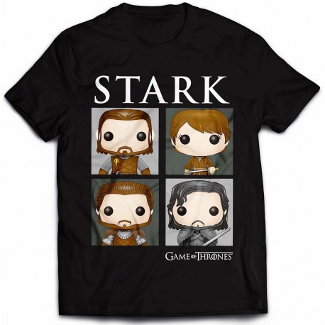 Camiseta Juego de Tronos Pop Stark