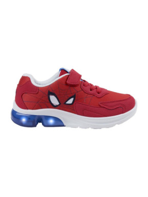 DEPORTIVA SUELA PVC CON LUCES SPIDERMAN