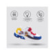 DEPORTIVA SUELA PVC CON LUCES PAW PATROL